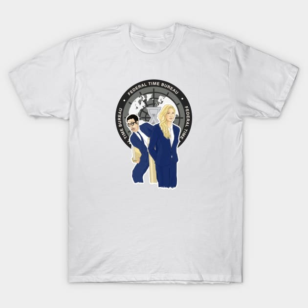 Ava & Gary T-Shirt by LottieMockett